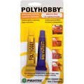Adesivo Polyhobby 15 Minutos Blister 2 Componentes 24g Emb. c / 12 Un. - Pulvitec - cod. 401653