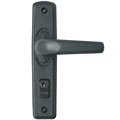 Fechadura 0610 Metalix Alavanca Banheiro Preta - Soprano - cod. 488630
