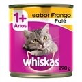 Ra&ccedil;&atilde;o Frango Lata 290g - Whiskas - cod. 700787