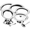 Conjunto de Baixela 8 Pe&ccedil;as Rotonda - Tramontina - cod. 1002312