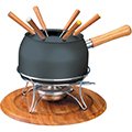 Jogo de Fondue 2,5 Litros com Madeira - Tramontina - cod. 1002432