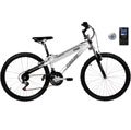 BICICLETA CALOI TRS PRATA PRETO ARO 26 A8 + MP4 PLAYER DYNACOM GRAVADOR / REPRODUTOR - cod. 2000000800