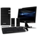 Computador Dual Core E5300 2,60GHZ 4GB 500GB DVDRW Linux - Mirax + Monitor LCD L185B 18.5 &acute; - HP - cod. 2000003235