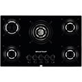 Cooktop 5 Bocas BDD76AE Vidro Temperado Preto Quadrichama - Brastemp - cod. 2204516