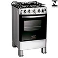Fog&atilde;o 4 Bocas CF550BR Facilite Timer c / Acendimento Autom&aacute;tico Inox Bivolt - Consul - cod. 2204572