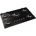 Cooktop 5 Bocas BDO75AE Preto Bivolt - Brastemp - cod. 2206057