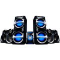 Mini System AKX105PH-K c/ CD, 4G memória interna (Até 1.000 músicas), Função Karaokê, USB, 4 Subwoofer luminoso c/ luz de LED , MP3, 1.660W RMS - Panasonic - 2207992