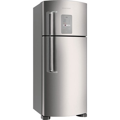 Refrigerador 2 portas 429l inox ative brastemp