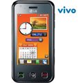 LG Smartphone KC910 Renoir GSM c / GPS, Wi - Fi, Câmera 8.0MP c / zoom 16x e Flash, Filmadora, MP3 Player, Rádio FM, Bluetooth Estéreo 2.0, Viva - Voz, Fone, Cabo de Dados e Cartão 2GB - Desbloqueado - cod. 2302867