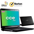 Notebook T23B Intel Core I3 2GB 320GB LED 14´´ Windows 7 Basic + Office Starter + Antivírus Norton - CCE - 2304596