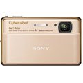 C&acirc;mera Digital DSC - TX100V / N Dourada 16.2MP, LCD 3.5 &acute; , Foto Panor&acirc;mica 3D, Filmes Full HD, GPS - Sony - cod. 2400597