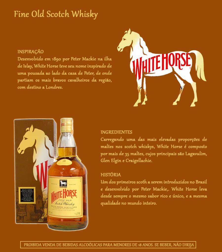 Whisky Escocês White Horse 8 Anos 500ml eFácil