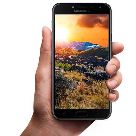 Samsung J4 com Display Infinito