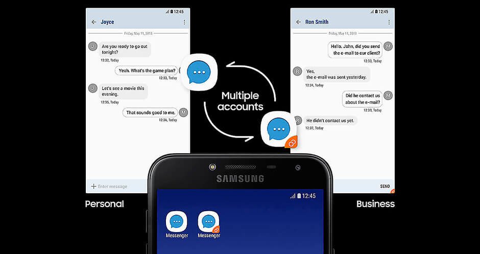 Smartphone com Dual Chip e Dual Messenger para separar a vida profissional da pessoal