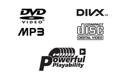 Reproduz vários formatos