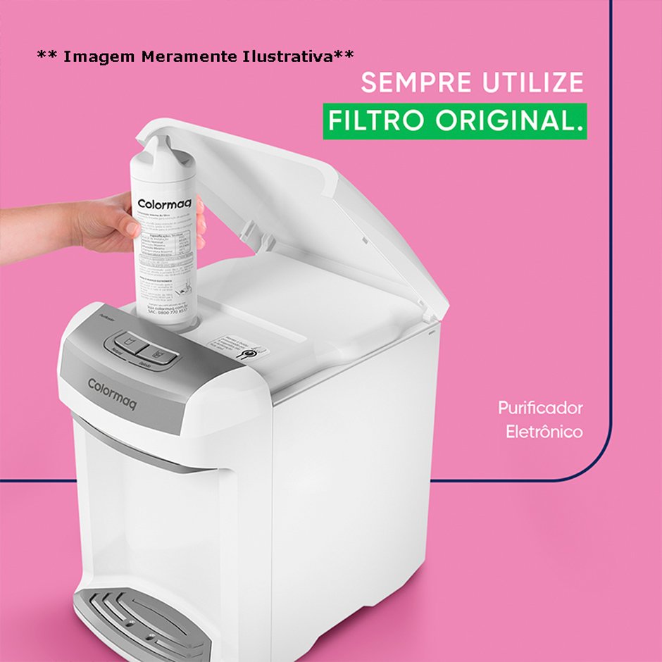 Colormeq Purificador de Água Colormaq Eletrônico Grafito Bivolt