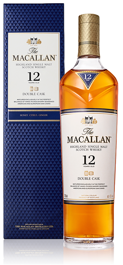 Garrafa de Whisky The Macallan Double Cask Single Malt