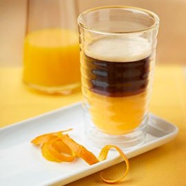 Expresso refrescante de laranja